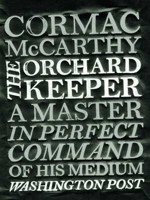 cover image of The Orchard Keeper